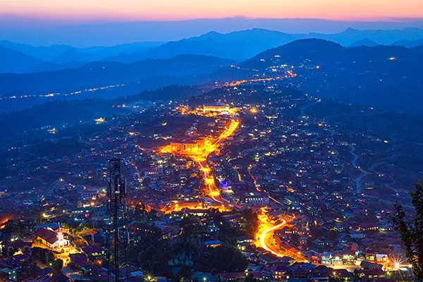 Hakha Night View